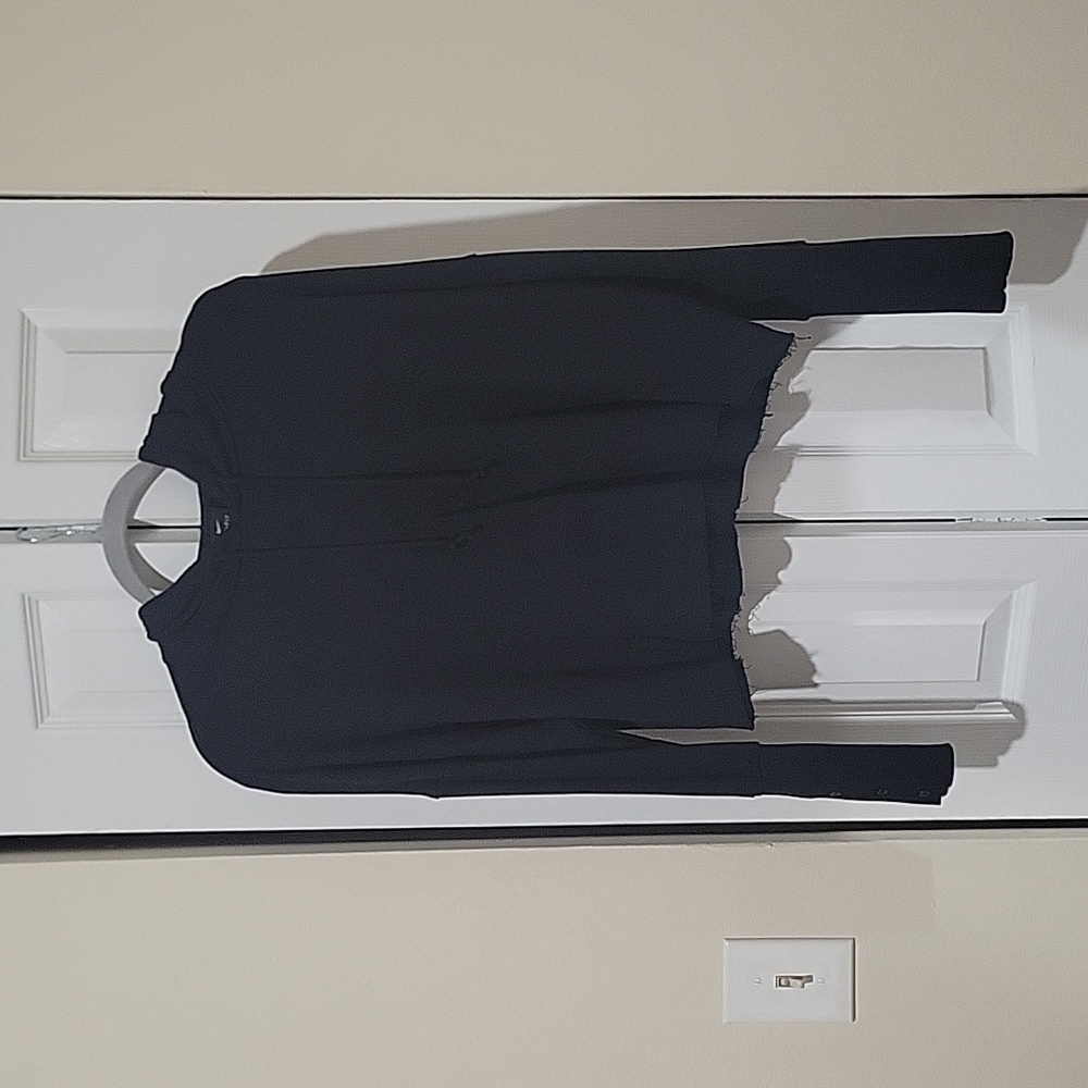 Nike Black Cropped Hoodie